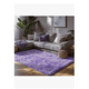 thumbnail image 3 of Alfombra Decorativa Sala De Estar Y Dormitorio 230x160cm Color Violeta 1.6mx2.3m, 3 of 5