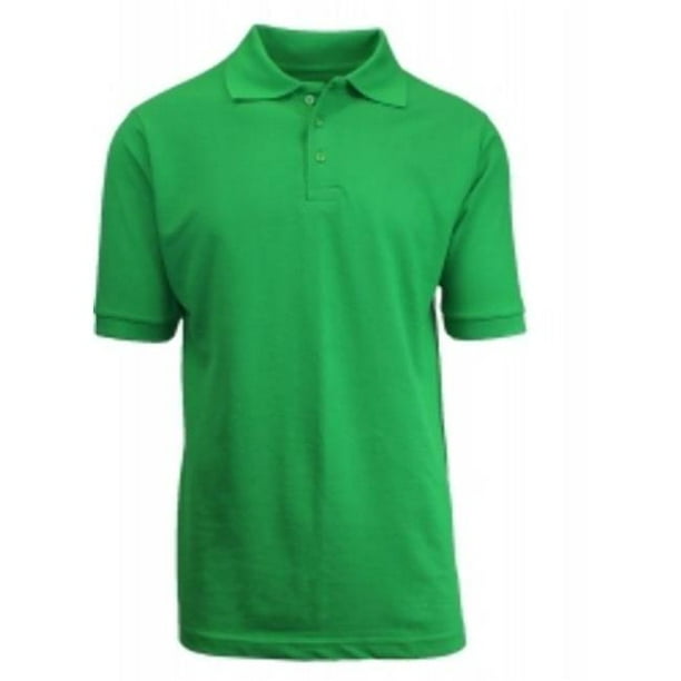 DDI 2267272 Boys Kelly Green Short Sleeve Polo Shirt Size