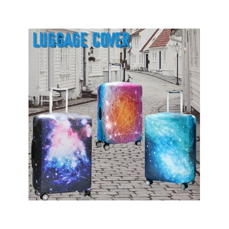 18-32 Inch Graffiti Style Elastic Luggage Suitcase Cover Travel Dust-proof Anti-scratch Suitcase