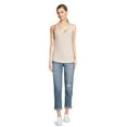 thumbnail image 3 of No Boundaries Scoop Neck Tank Top, Women's, 3 of 5