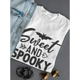 thumbnail image 3 of Sweet And Spooky T-Shirt Women -Image by Shutterstock, Female Medium, 3 of 4