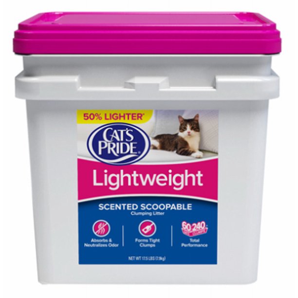 Cat's Pride C01917C64 Cat Litter, 17.5lb