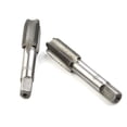 thumbnail image 2 of 1 Pair Right Hand Machine Straight Fluted Fine Thread Metric Connector Hand Tap, 2 of 8