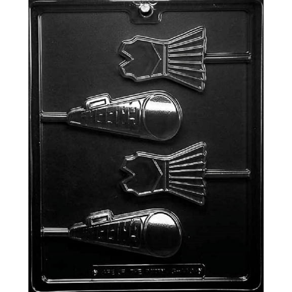 Grandmama's Goodies S110 Cheerleader Lollipop Chocolate Candy Soap Mold with Exclusive Molding Instructions