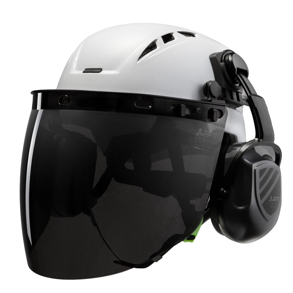 Lift Safety Radix Curved Full Face Shield For Radix Safety Helmets - Clear