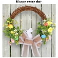 thumbnail image 5 of AYktou Spring Wreaths for Front Door-Easter Wreath Bow Decoration Door Decoration Home Decoration Shooting Props, 5 of 9