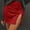 Red, variant on SMihono Women's Sequin Skirt Sparkle Stretchy Mini Bodycon Skirt Side Slit Shiny Night Out Club Skirt for Women Gold 8-10