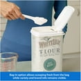 thumbnail image 6 of Buddeez 3.25 Quart Plastic Flour Containers with Scoops, Set of 2, 6 of 10
