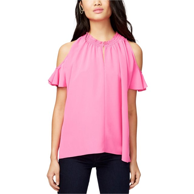 Rachel Roy ROY VANESSA blusa con hombros descubiertos para mujer, rosa, extragrande