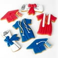 thumbnail image 6 of Clearance Graduation Cookie Cutters Set Stainless Graducation Cap Cookie Cutter Diploma Graduation Gown Dress Cookie Cutter For Graduation Celebration for Home & Kitchen Silver, 6 of 7