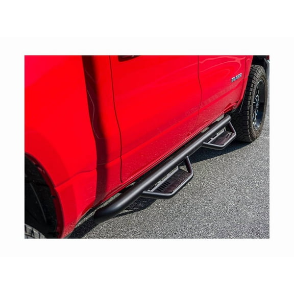 Havoc by RealTruck HS2 Black Hoop Steps Compatible with 2019-2022 Ram 1500 Crew Cab- New Body Style