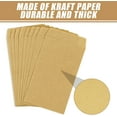 thumbnail image 4 of 100 Pcs Small Brown Envelopes, Kraft Paper Coin Packets For Storing Small Items Seeds Coins Wages Notes Beads 6 X 10 Cm (2.4 X 3.9 Inch), 4 of 7