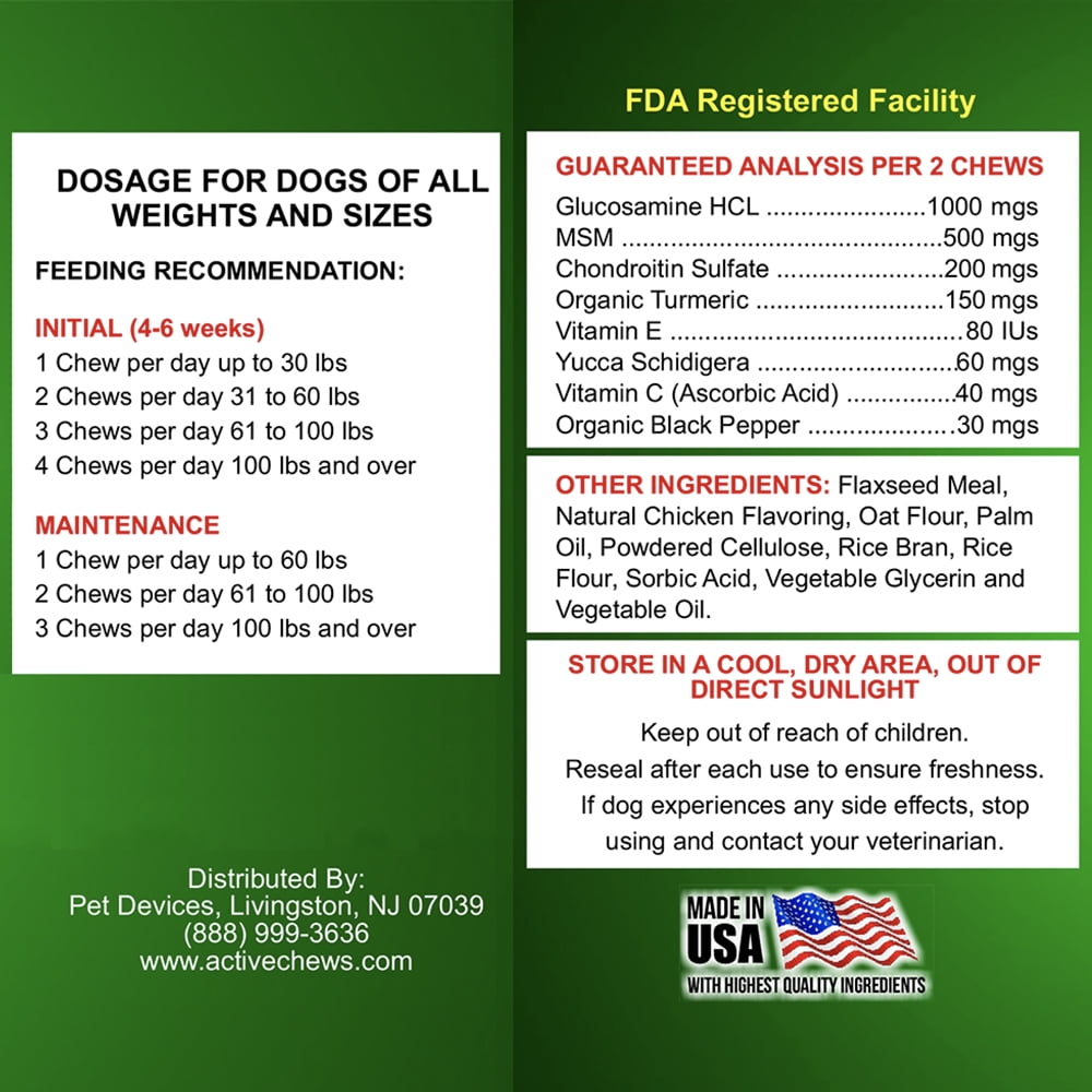 glucosamine sulfate for dogs dosage