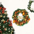 thumbnail image 3 of corona colgante,Guirnalda colgante del árbol de la bola de la decoración de la Navidad,Guirnalda colgante de la decoración de la escena de la ventana Macarena corona colgante, 3 of 6