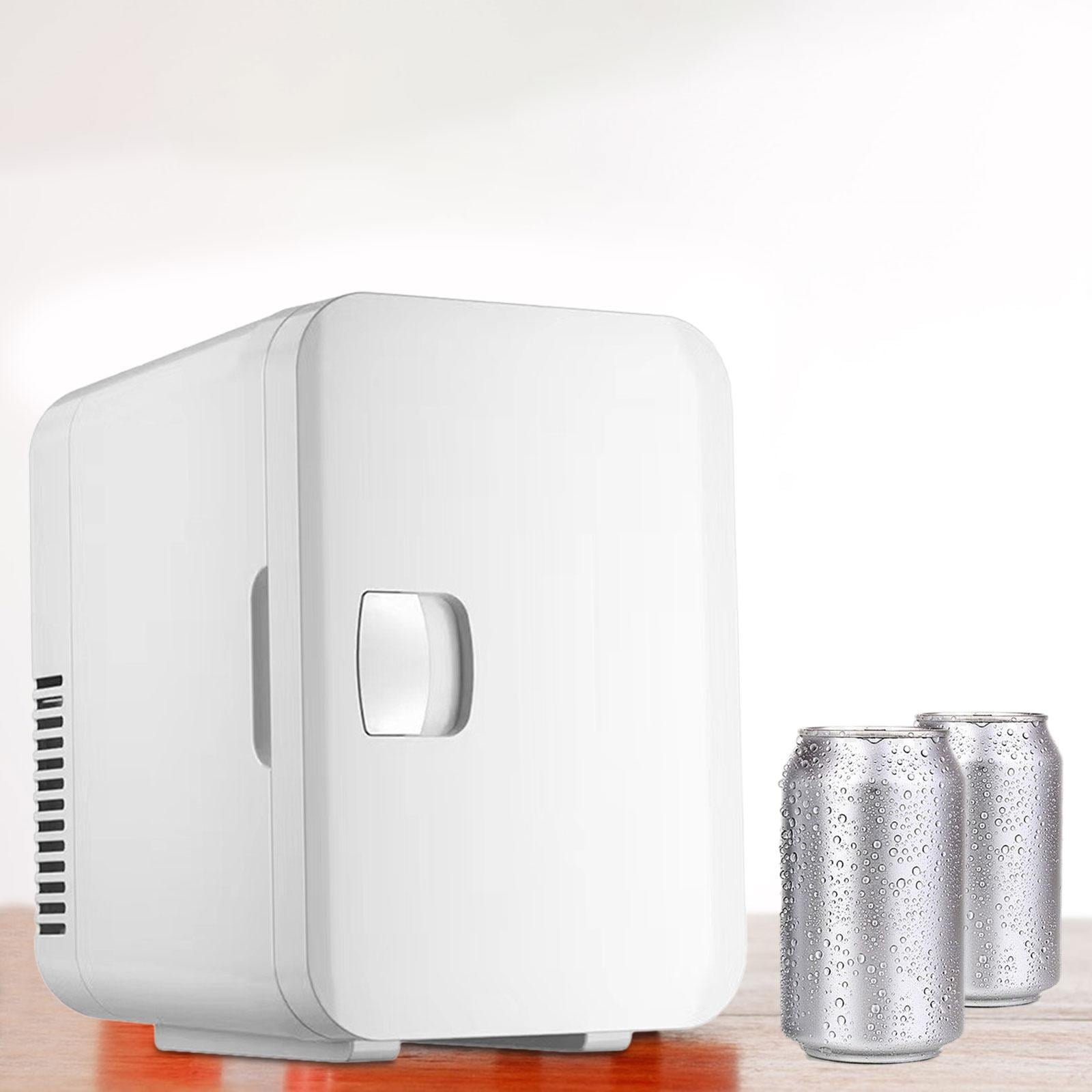 6 Liters Mini Skincare Fridge Portable USB Refrigerator Small Electric Compact White for Cosmetics Multipurpose Sturdy