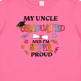 thumbnail image 4 of Inktastic My Uncle Graduated and I'm Super Proud Boys or Girls Baby T-Shirt, 4 of 5
