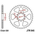 thumbnail image 4 of Front & Rear Sproket Kit for YAMAHA YZ100 C,D 76-77 JT Sprockets, 4 of 7
