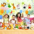 thumbnail image 5 of LNKOO 7 Pieces Jungle Animals Centerpieces Wild Animals Honeycomb Party Supplies 3D Jungle Themed Birthday Decorations Animal Cutouts for Baby Shower Wedding Theme Party, 5 of 6