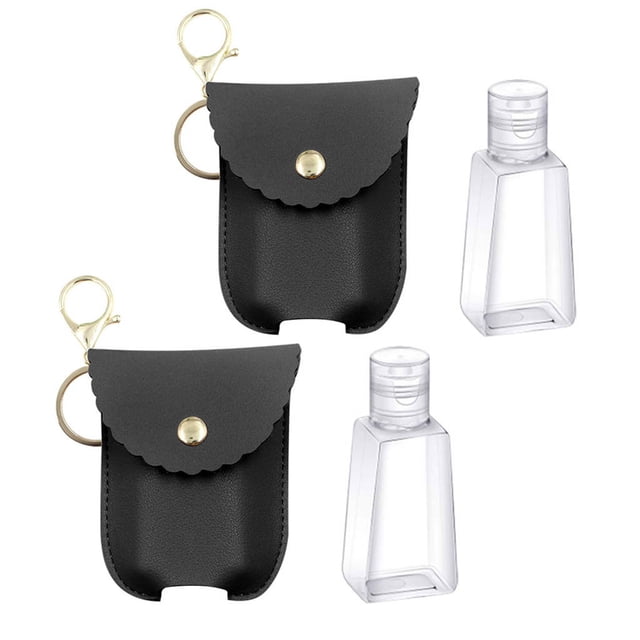 TIMIFIS Keychain Holder Travel Bottle and Keychain Refillable Empty Bottles for Kitchen Appliances