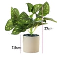thumbnail image 2 of Decoración del hogar plantas en macetas-plantas verdes artificiales, 2 of 5