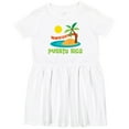 thumbnail image 3 of Inktastic I Love Puerto Rico Girls Toddler Dress, 3 of 5