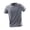 P10 Grey, variant on Summer Casual Tshirts Shirts For Men Short Sleeve Crewneck Solid Color Tops Casual Daily Wear Male Nice T-Shirts Blue