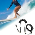 thumbnail image 6 of Baoblaze Surfboard Leash Surf Board Leash Wrist Strap Coiled Board Leash Black, 6 of 8