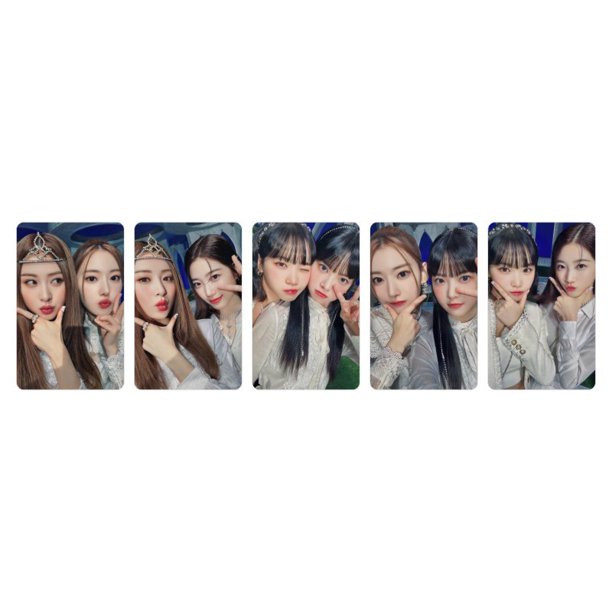 Kpop Idol Seventeen TXT Lesserafim Photocards Photo Card Fans Tarjeta De Colección Gao Jiahui unisex