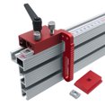 thumbnail image 3 of Mistaha Aluminum Alloy Woodworking Slide Slot Stopper with 90-Degree Rotating Handle, Rail Block Design and Multi-functionality for Precision Positioning and Support in Woodworking Industry, 3 of 7