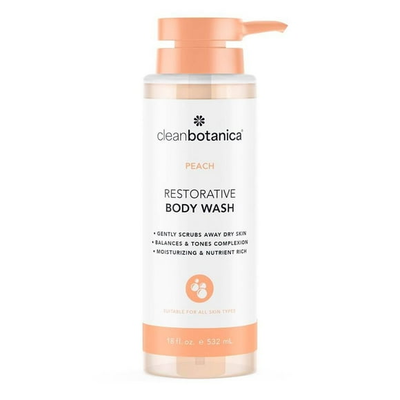 Body Wash Clean Botanica Peach 532 ml