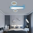 thumbnail image 4 of Airplane Ceiling Light Dimmable Remote Control Lamp Indoor Chandelier for Home, 4 of 16