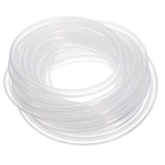 Uxcell Silicone Tubing, 6mm ID x 7mm OD 16.4ft Long Flexible Pure Silicone Hoses, High Temp