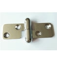 thumbnail image 2 of Dalazy Hinge Stainless Steel Marine Hinges Heavy Duty 6 Holes Connector Boat RV Deck Hardware Components Fittings Connect, 2 of 6