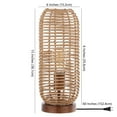 thumbnail image 4 of SAFAVIEH Eveline 15 in. Coastal Chic Table Lamp, Brown, 4 of 6