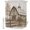 Brown, Gray, variant on Vintage Farmhouse Shower Curtains for Bathroom, Rustic Wooden Barn House Beige Waterproof Fabric Shower Curtain, Decorative Bathroom Curtain for Bathtub, 36"x72", No Hooks Included