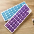 thumbnail image 4 of Removable Keyboard Shape Medicine Pill Case 31 Grids Monthly Pill Box Tablet Dispenser Container Pill Organizer, 4 of 5