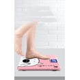 thumbnail image 3 of Digital Weight Scale, High Measurement Accuracy up to 50g, Calorie Center, Heart Rate Detection, Large LCD Display（New watermelon red）, 3 of 4
