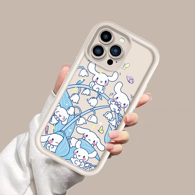 Sanrio Cute Cinnamoroll Phone Case for Apple iPhone 13 15 Pro Max