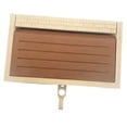 thumbnail image 3 of Llavero de pared para entrada, organizador, decoración del hogar, llavero de ladrillo Chocolate beige, 3 of 9