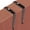 Black, variant on Adjustable Cubicle Hangers for Coats and Bags Versatile Partition Hooks for Home and Storage
