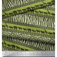 thumbnail image 3 of Soimoi Polyester Crepe Fabric Animal Skin & Animals Group Decor Fabric Printed Yard 42 Inch Wide, 3 of 3