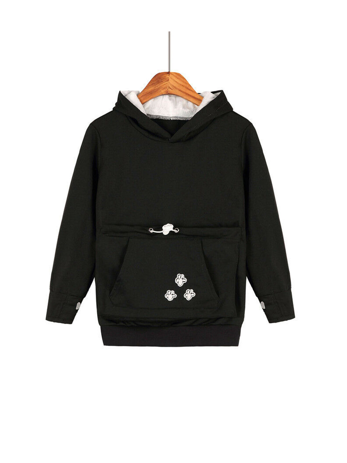 sweatshirt with baby pouch