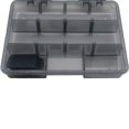 thumbnail image 2 of Caja de pesca portátil, cebo impermeable, cajas de anzuelos, herramienta de pesca (rojo grande), 2 of 3