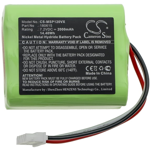 2000mAh Mamibot 180615 Battery for Sweepur 120