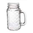 thumbnail image 2 of Sets of 4 Mason Jar 24oz Mugs with Glass Handles,, 2 of 2