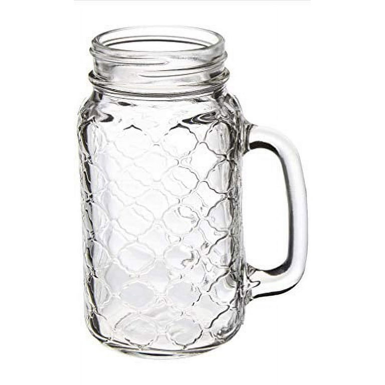 luium Mason Jars with Handle - 4 Pack 24oz mason jar drinking glasses with  lid and straw, Mason Jar …See more luium Mason Jars with Handle - 4 Pack