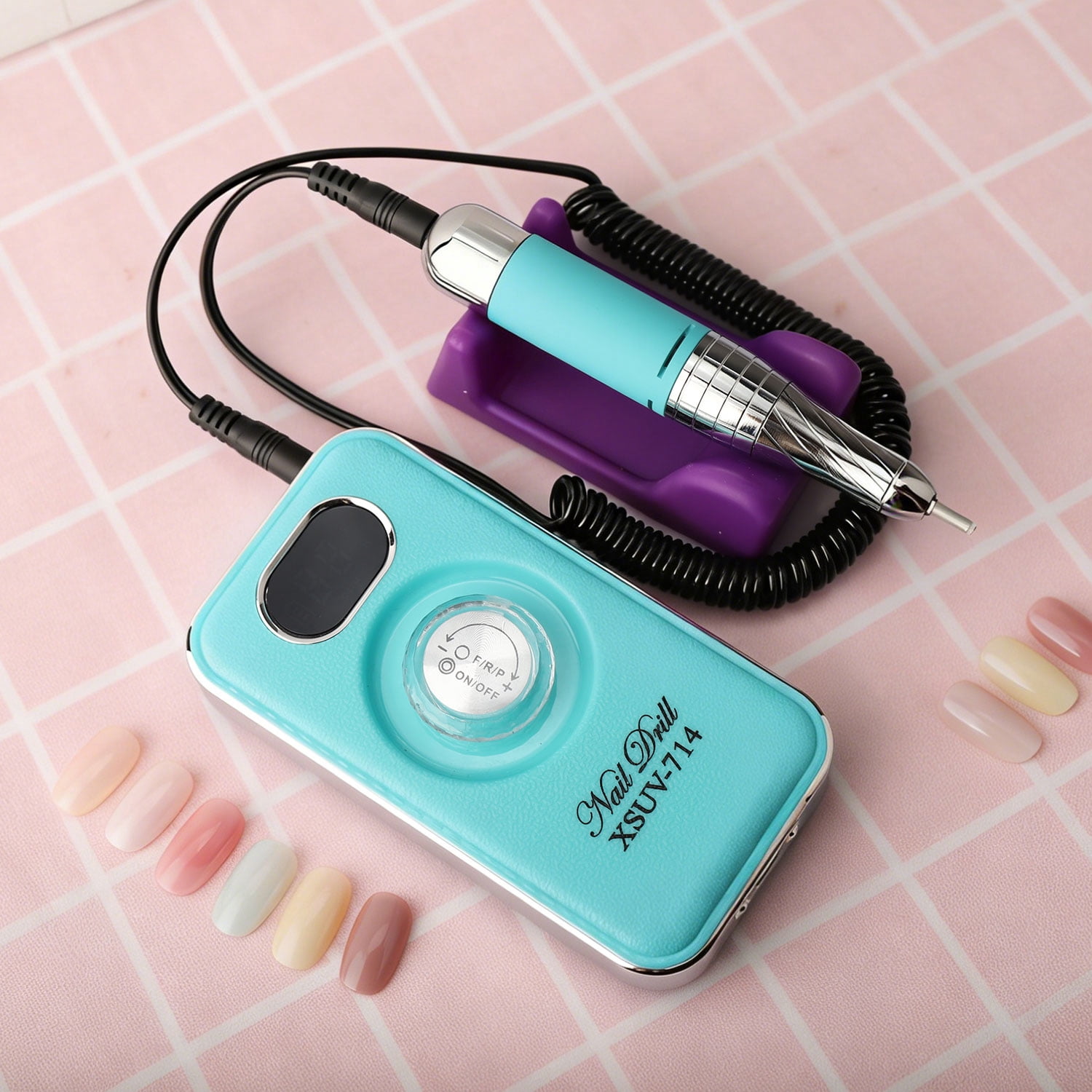 40000RPM Electric Nail Drill Professional Polishing Machine Low Noise Nails Sander File Set For Manicure Salon Home Tools, Chrismas gift