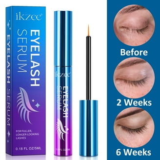 Ikzee Eyelash Serum-5ml Lash Serum for Fuller,Longer,Thicker-Use