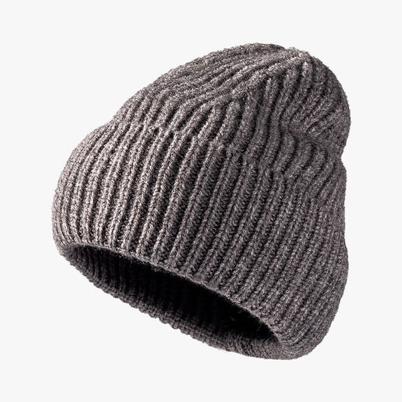 Hat For Women Fall/Winter European And American Fashion Knitted Hat Women Jacquard Monochrome Cold Hat Men Outdoor Warm Wool Hat