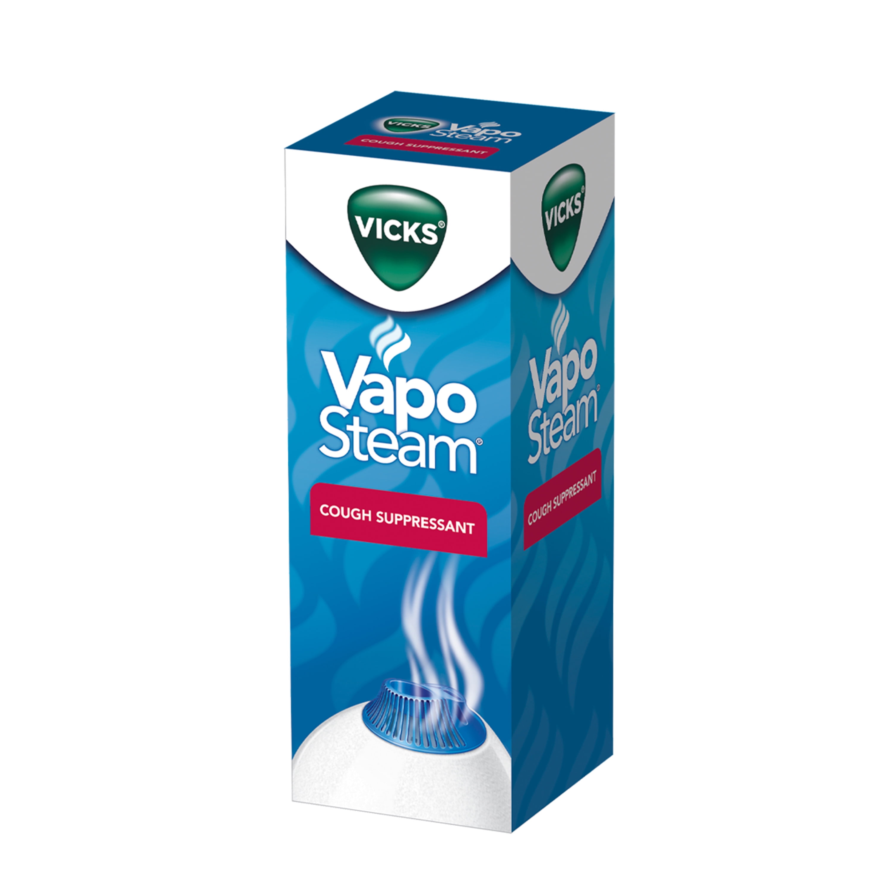 Vicks VapoSteam Cough Suppressant Liquid, Original Scent with Camphor, for Humidifiers and Vaporizers, 8 fl oz, VIN008V1